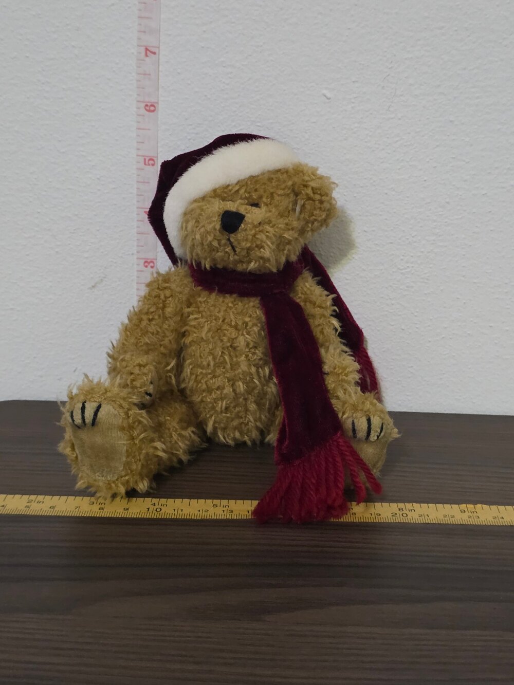 Ty Attic Treasures collection plush named "Jangle the Christmas Bear